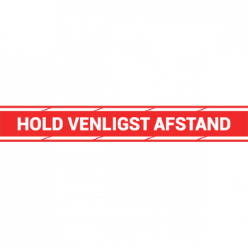 Hold venligst afstand roed